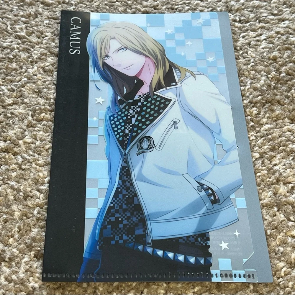 Uta no Prince Sama Camus Small Clear File Folder Japan Exclusive Anime Idol